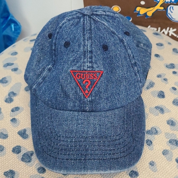 guess denim hat